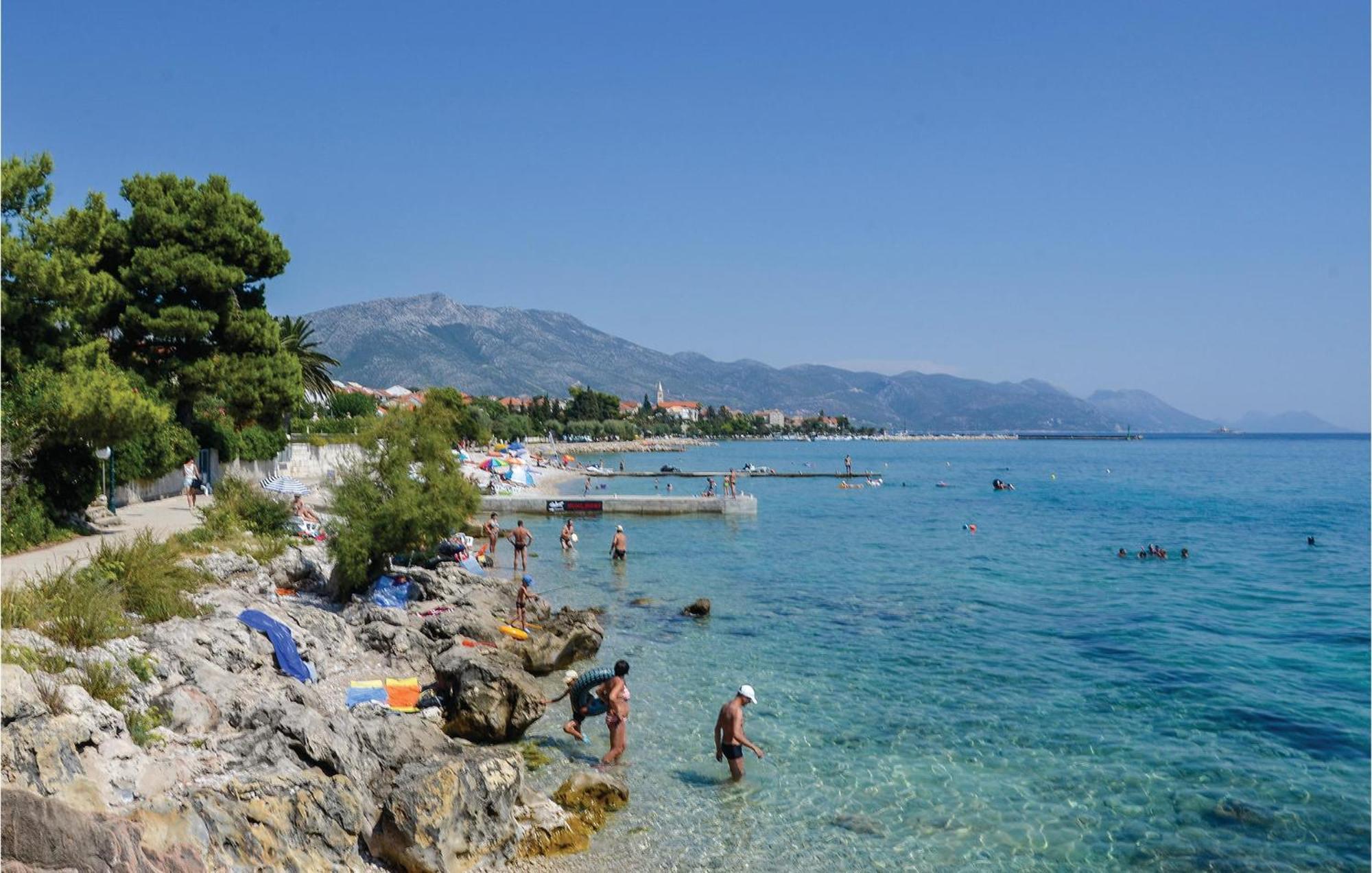 Nice Apartment In Orebic With House Sea View Esterno foto